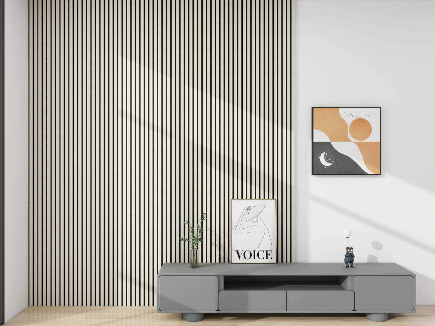 Ljus Akustikpanel Premium