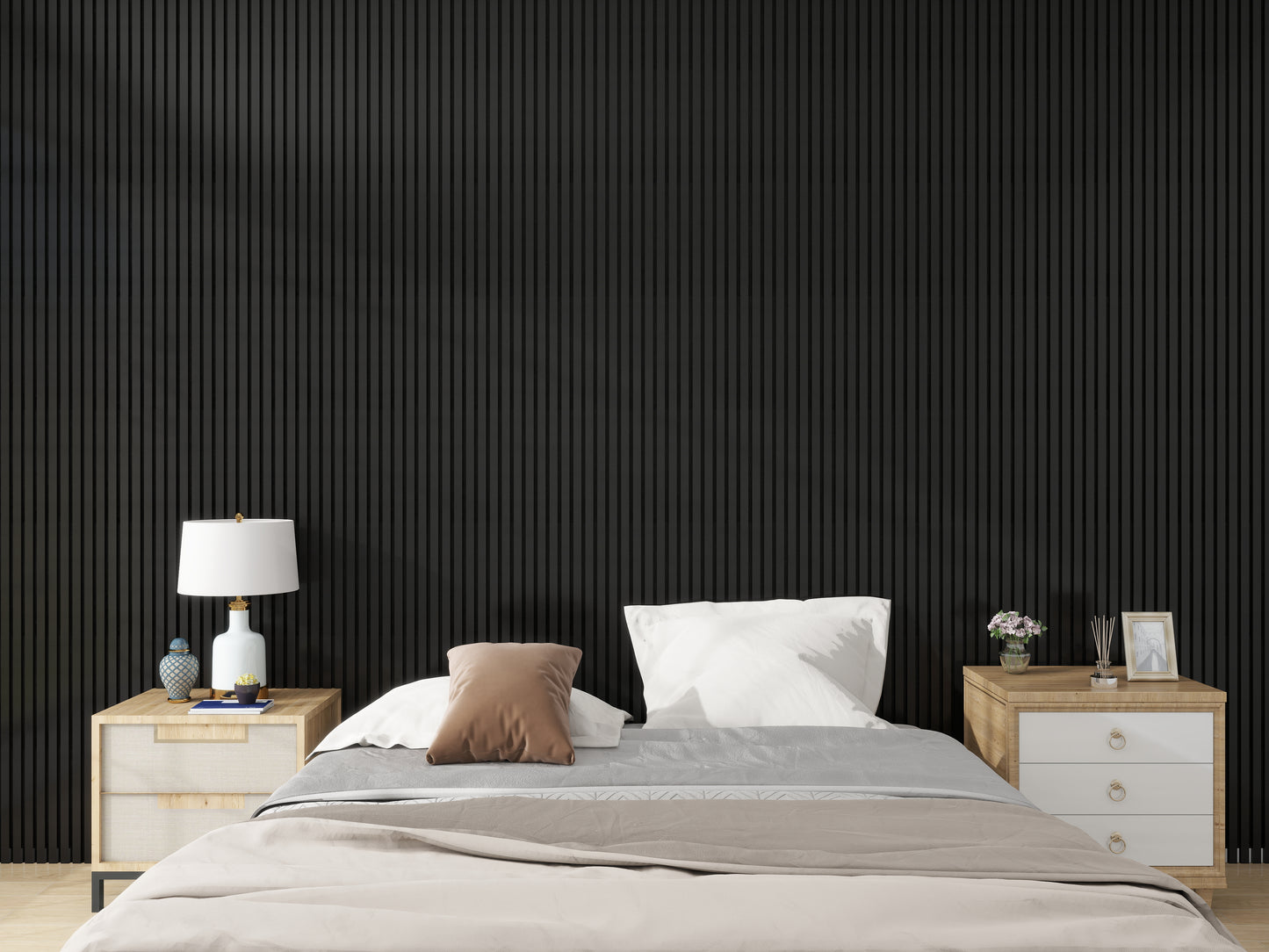 Svart Akustikpanel Premium